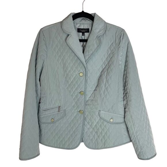 Talbots Quilted Tailored Blazer Size 6 New - Picture 1 of 6